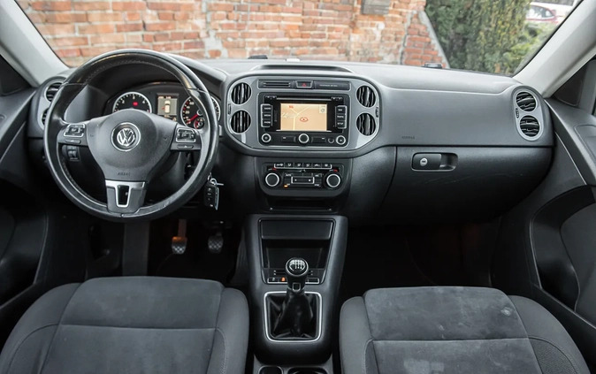 Volkswagen Tiguan cena 59900 przebieg: 194123, rok produkcji 2013 z Zator małe 407